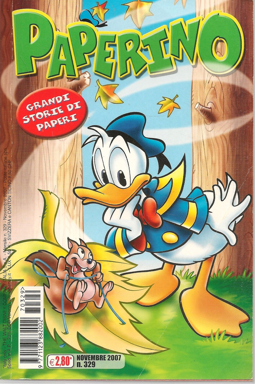 PAPERINO N. 329 - NOVEMBRE 2007