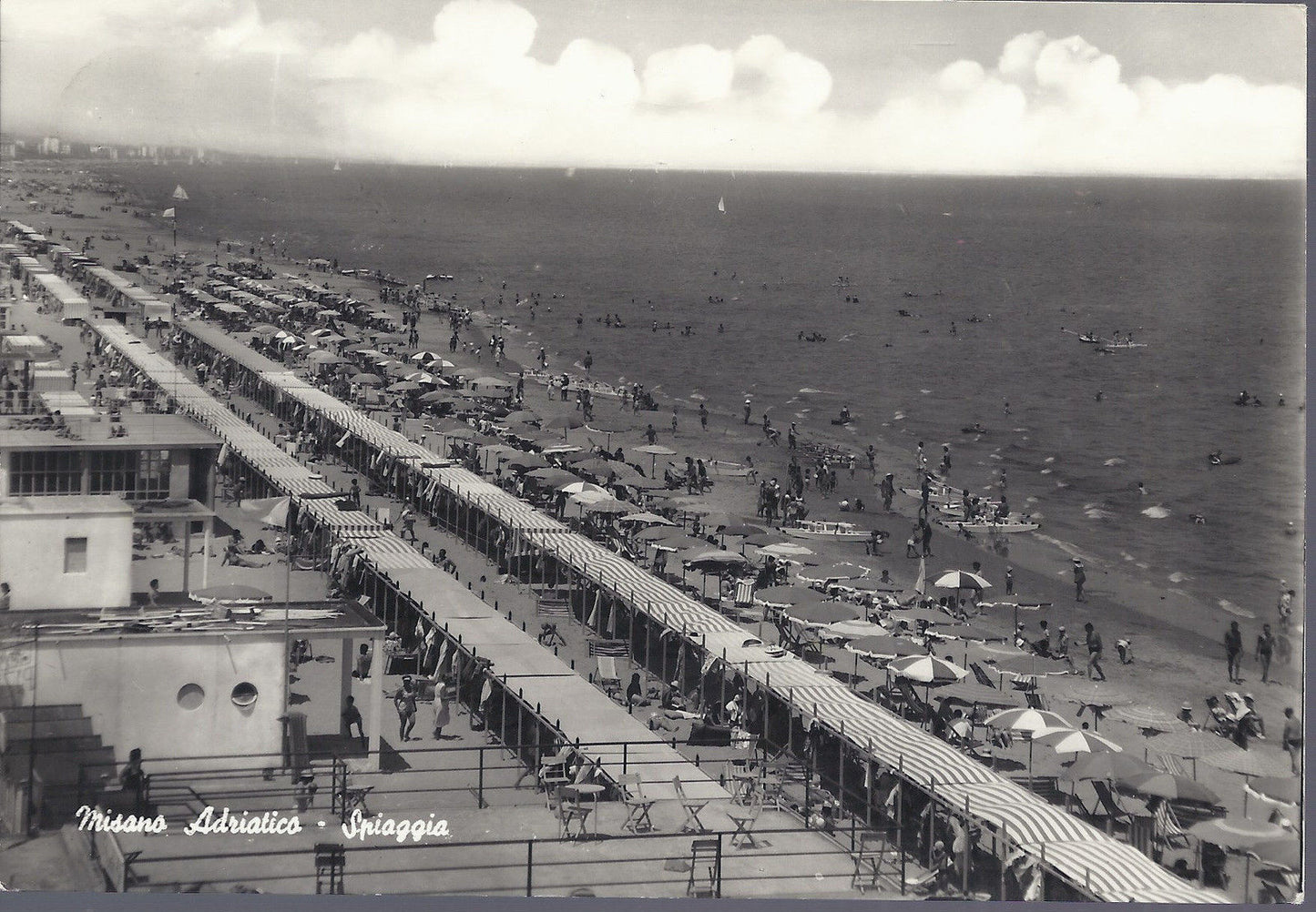 MISANO ADRIATICO - SPIAGGIA - V 1966 - FG