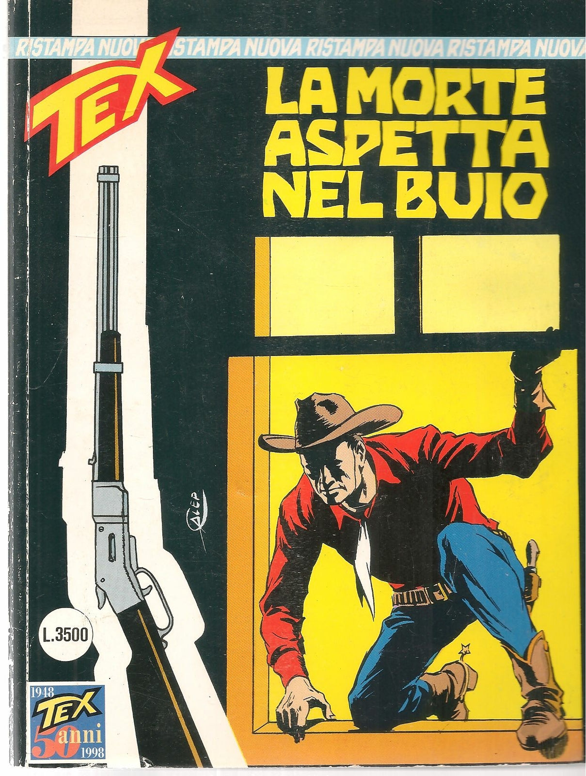 TEX NUOVA RSTAMPA N.32 - LA MORTE ASPETTA NEL BUIO