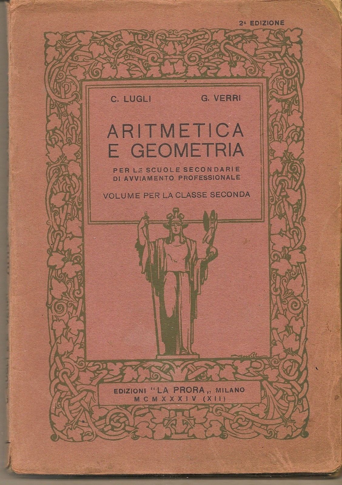 ARITMETICA E GEOMETRIA - Colombo LUGLI e Giuseppe VERRI