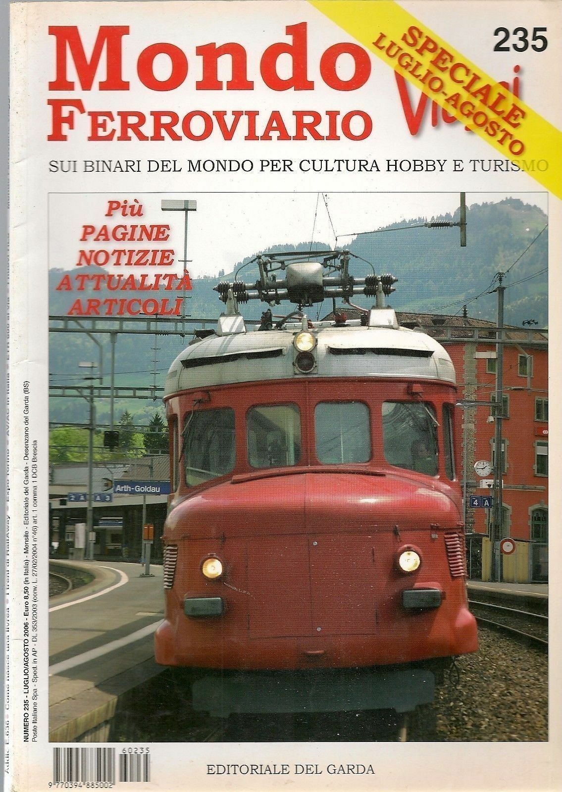 MONDO FERROVIARIO N. 235 - LUGLIO/AGOSTO 2006