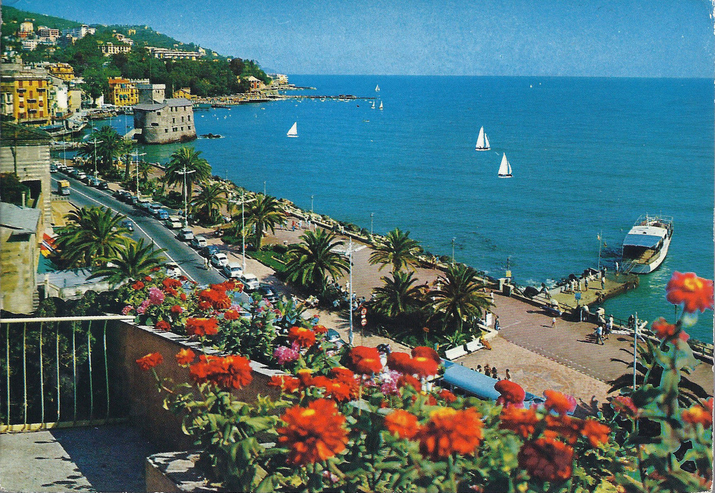 RAPALLO - PASSEGGIATA A MARE - V1981
