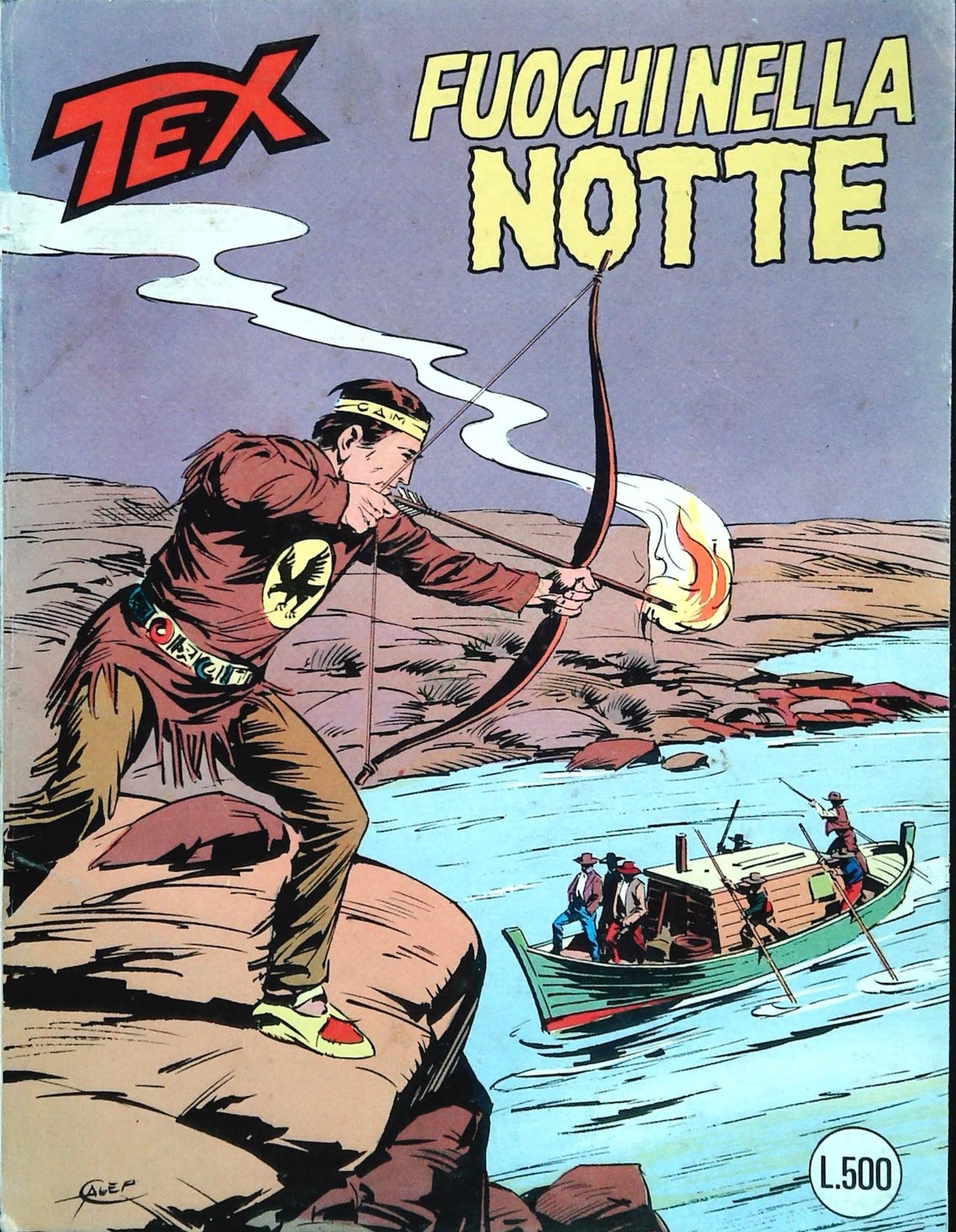 TEX N. 235 - FUOCHI NELLA NOTTE