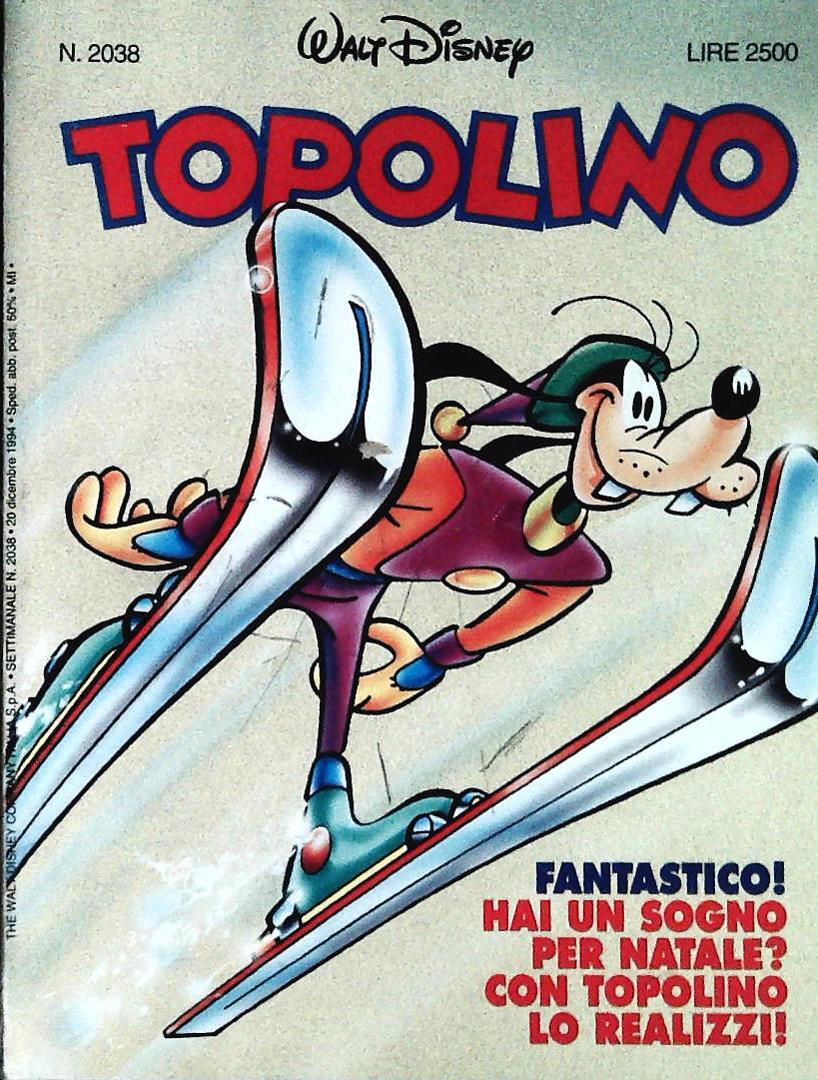 TOPOLINO N. 2038 - 20 DICEMBRE 1994