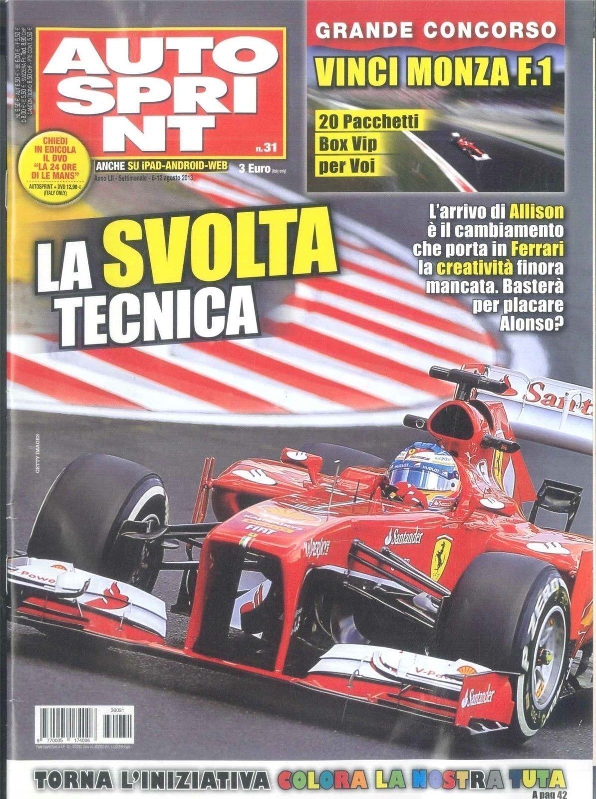 AUTOSPRINT N 31 6/12 AGOSTO 2013