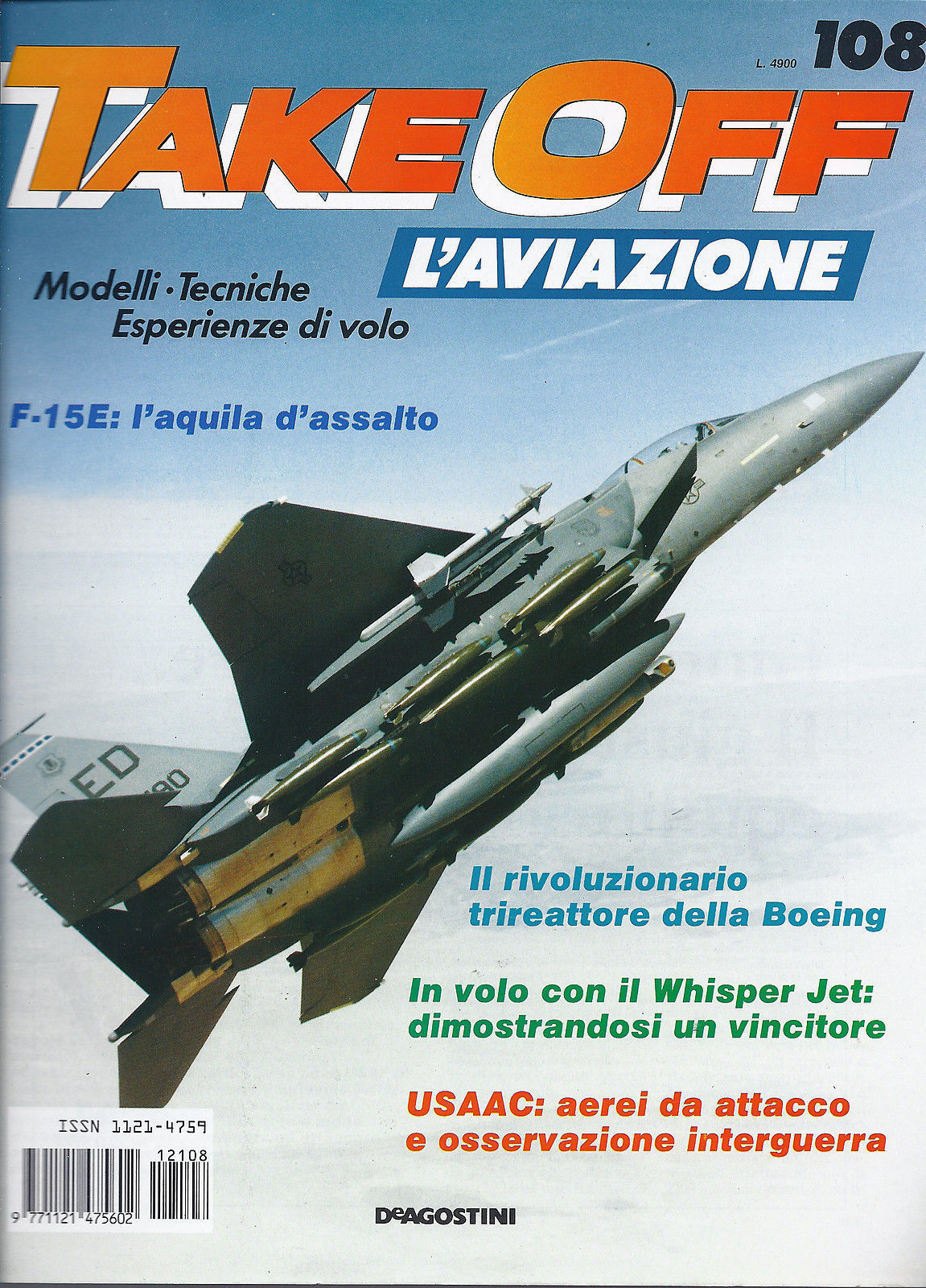 TAKE OFF L'AVIAZIONE - fascicolo 108