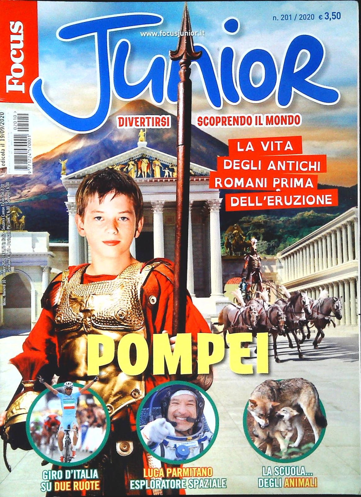 FOCUS JUNIOR N. 201 - POMPEI - OUTLET DEL LIBRO