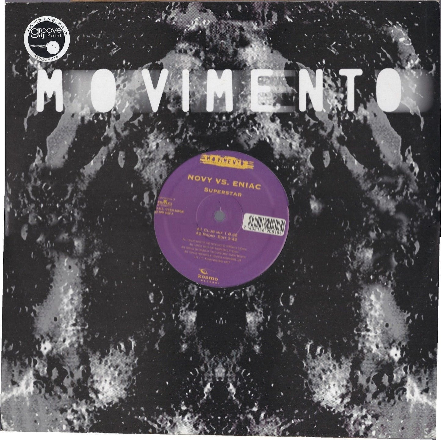 SUPESTAR # NOVY VS. ENIAC - Maxi single