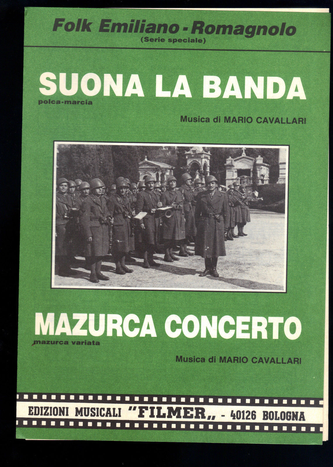 SUONA LA BANDA - MAZURCA CONCERTO # MARIO CAVALLARI # SPARTITO