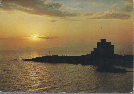 ALGHERO - TRAMONTO A VILLA LA STRONAS - V 1968 - FG