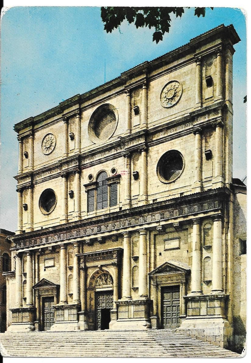 L'AQUILA - CHIESA DI SAN BERNARDINO - V1971