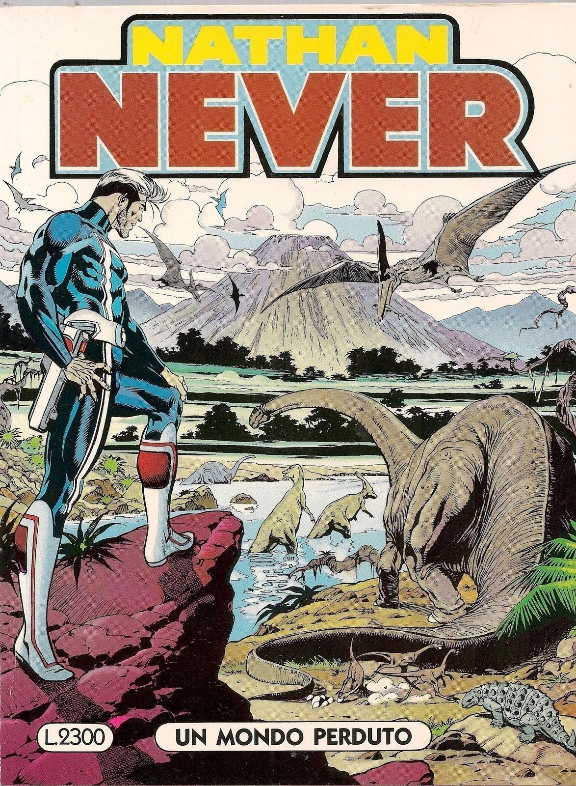 NATHAN NEVER N° 23 - UN MONDO PERDUTO - prima edizione
