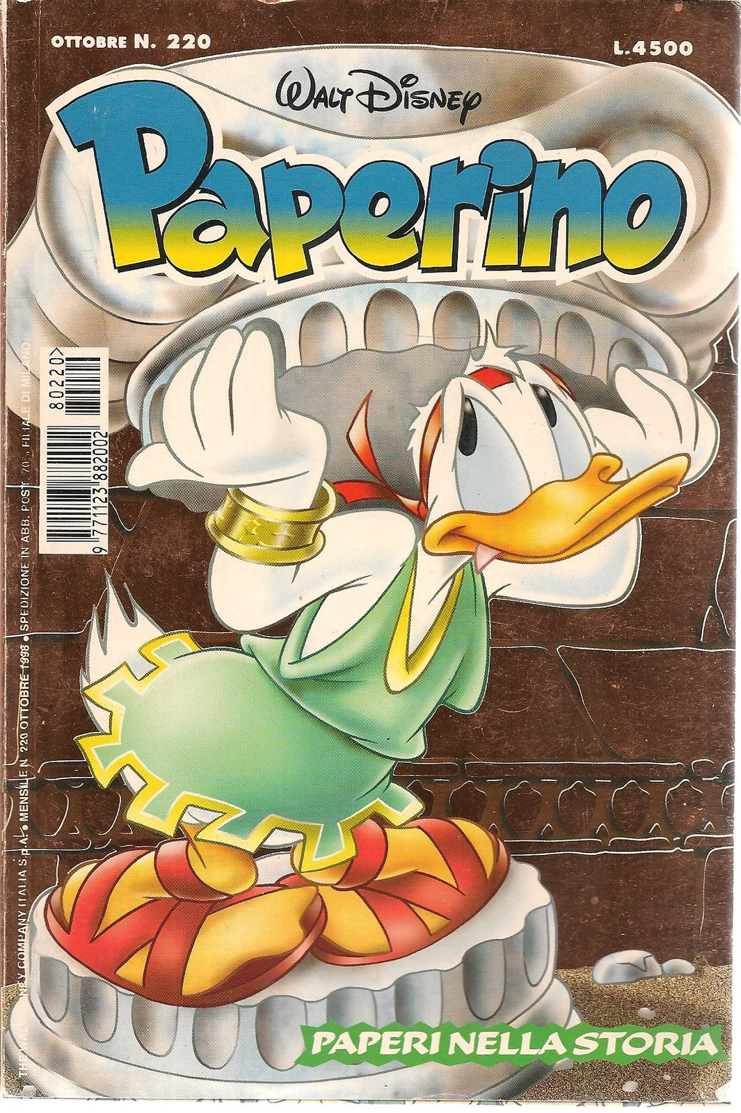 PAPERINO N. 220 - OTTOBRE 1998