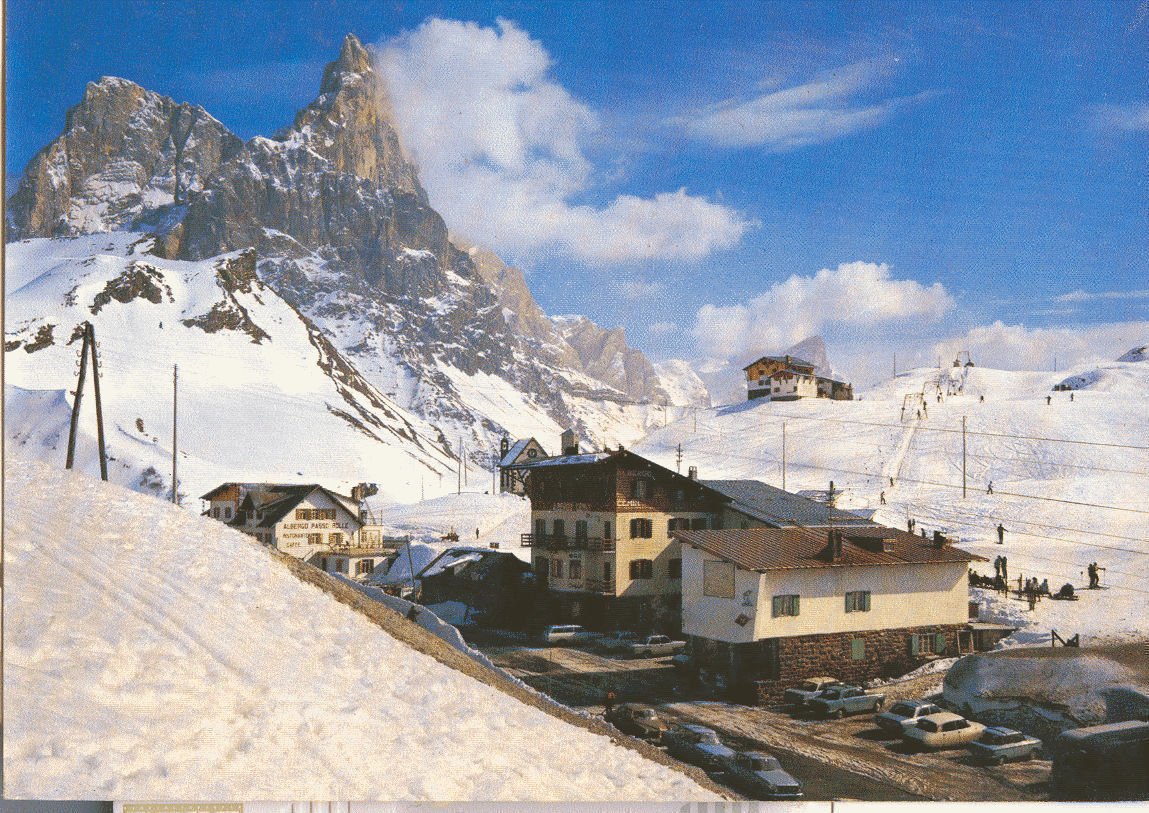 DOLOMITI - PASSO ROLLE E GRUPPO DELLE PALE V1967
