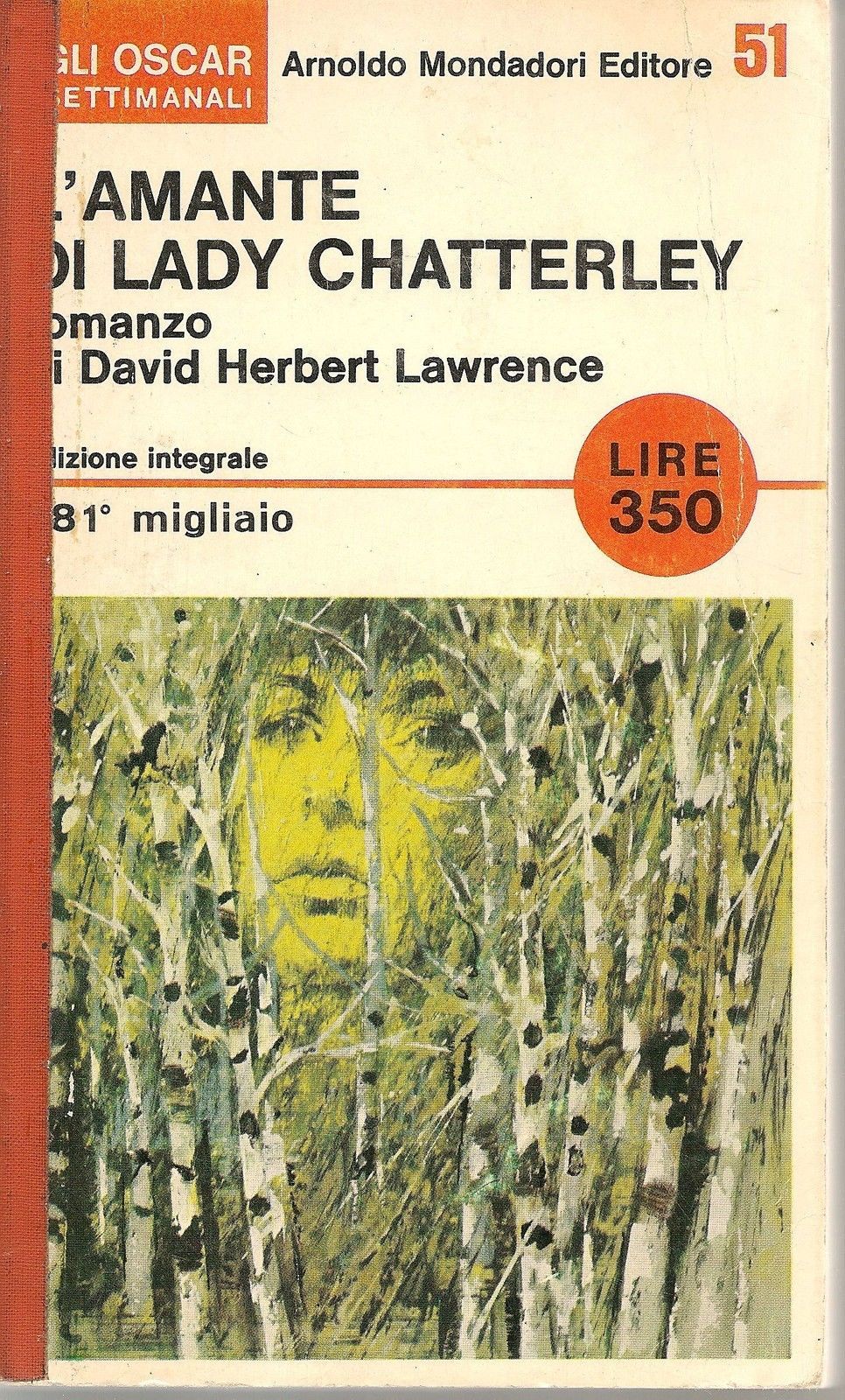 L'AMANTE DI LADY CHATTERLEY - DAVID HERBERT LAWRENCE Oscar Mondadori