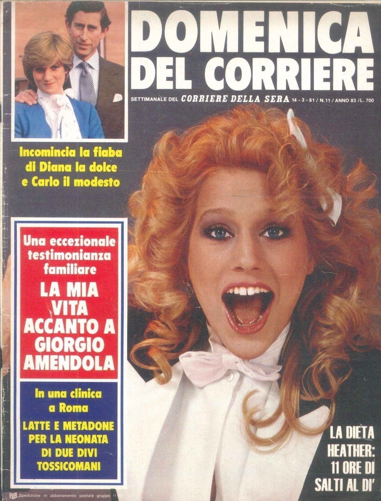 DOMENICA DEL CORRIERE N 11 - 14 MARZO 1981