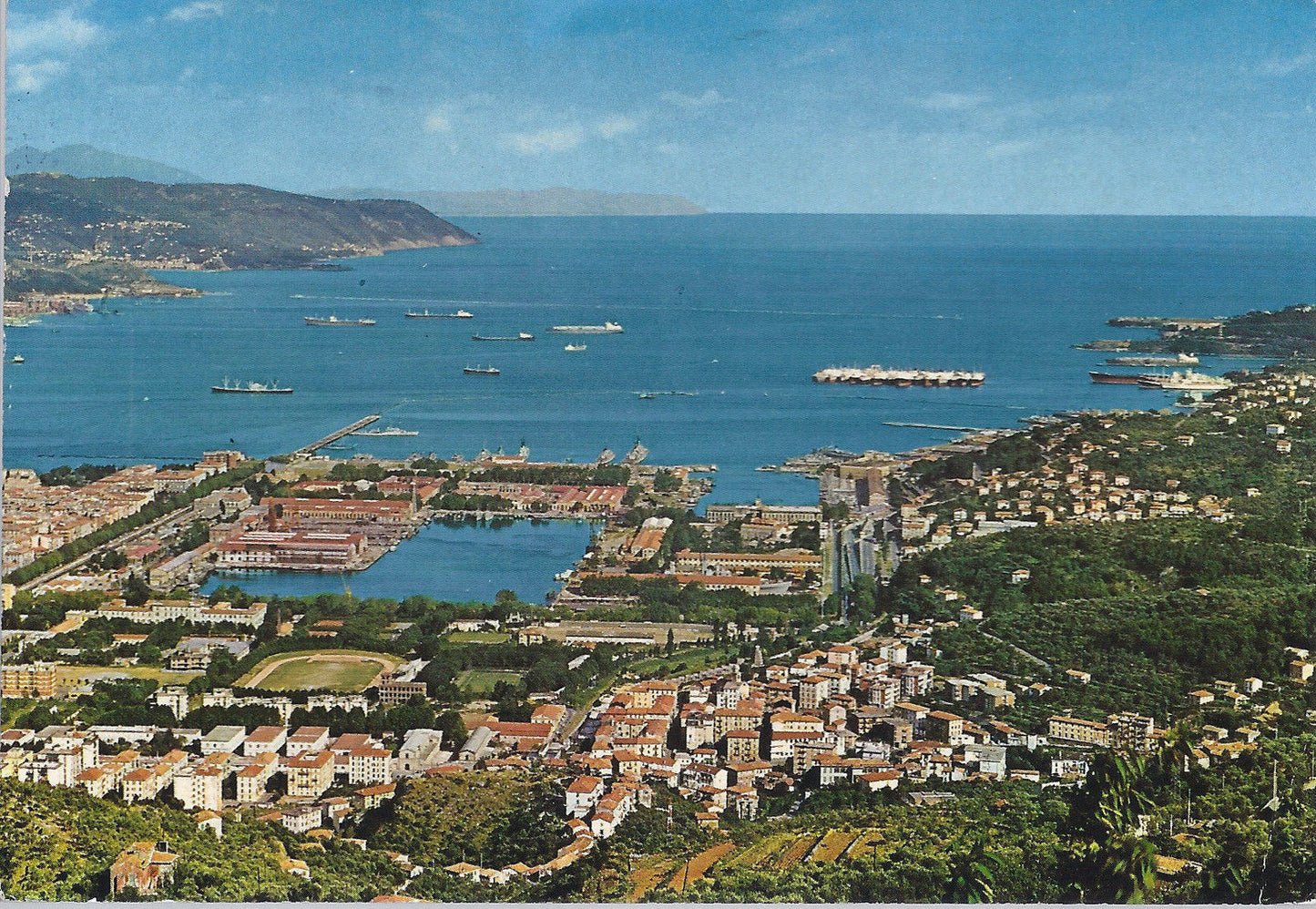 LA SPEZIA - SCORCIO PANORAMICO - V1979