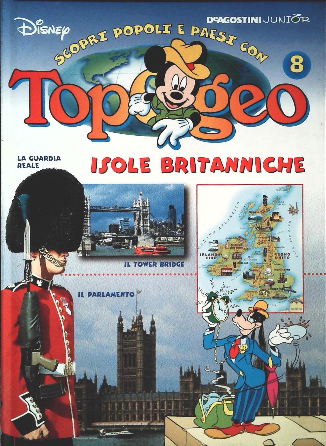 TOPOGEO N. 8 - ISOLE BRITANNICHE