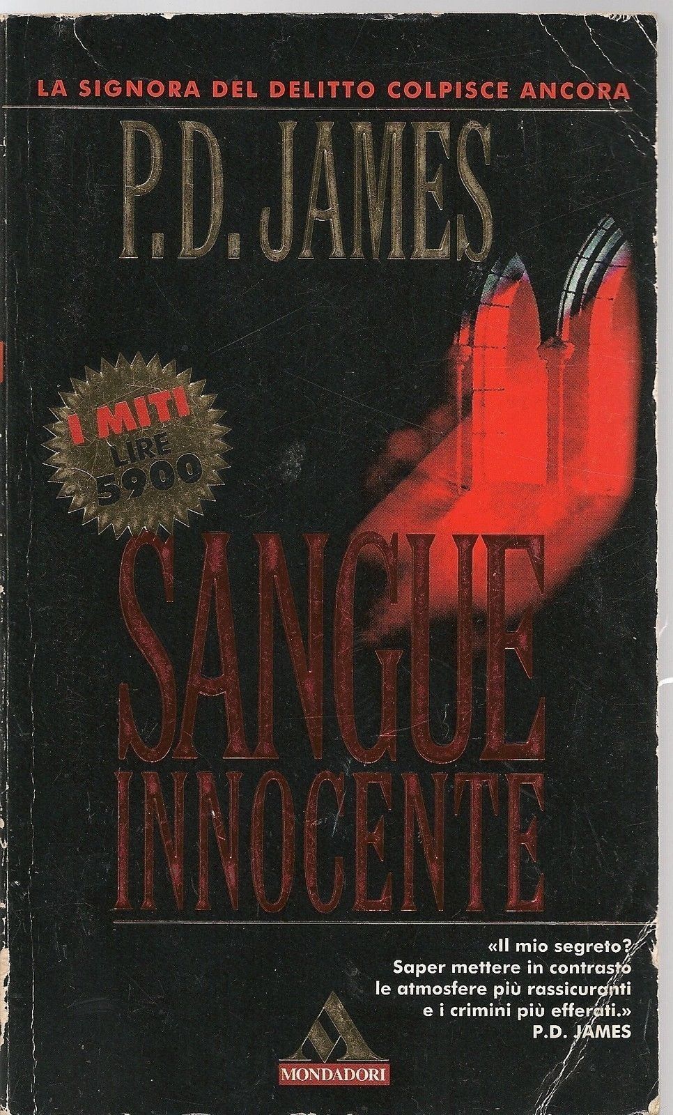 SANGUE INNOCENTE - P.D. JAMES -ED. I MITI 1996