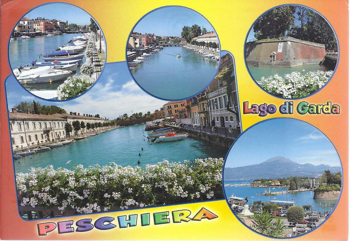 PESCHIERA - LAGO DI GARDA - 5 VEDUTE - V 2011 - FG