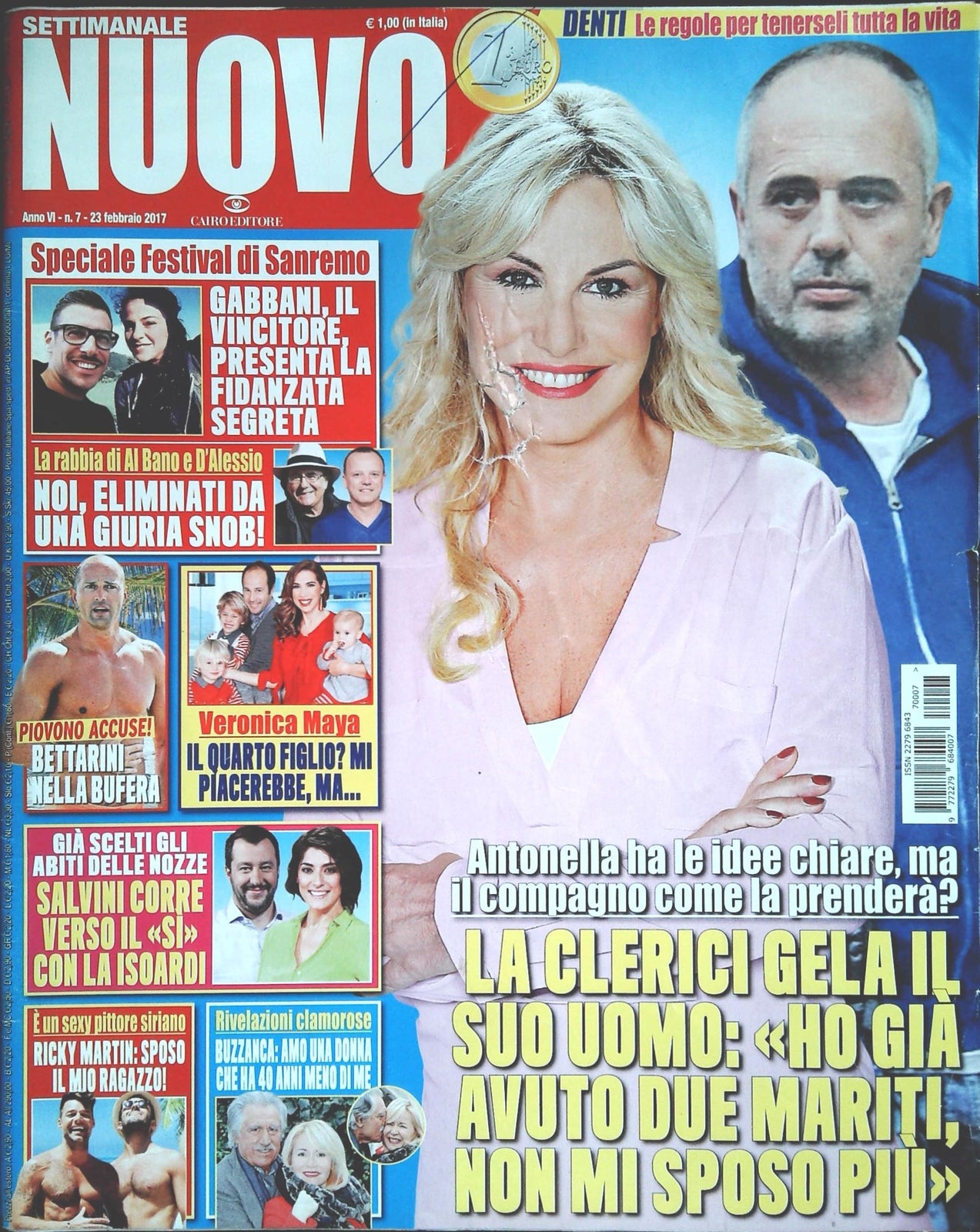 SETTIMANALE NUOVO 23 FEBBRIO 2017 - CLERICI-GABBANI-BETTARINI-BUZZANCA