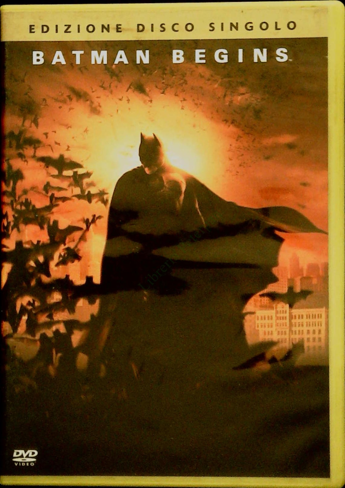 BATMAN BEGINS - DVD - ERDIZIONE DISCO SINGOLO