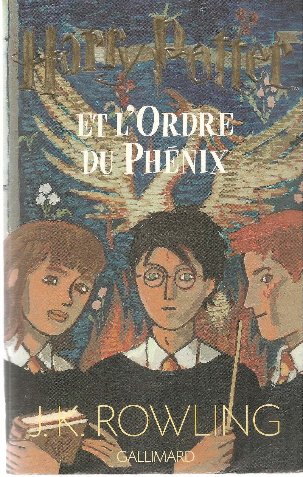 HARRY POTTER ET L'ORDRE DU PHENIX - J.K. ROWLING -FRENCH TEXT