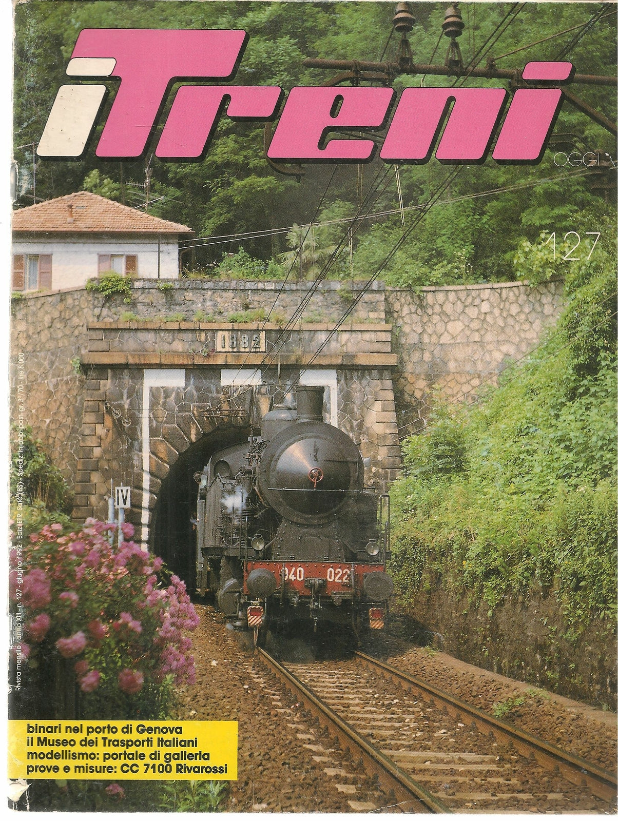 I TRENI N. 127 - GIUGNO 1992