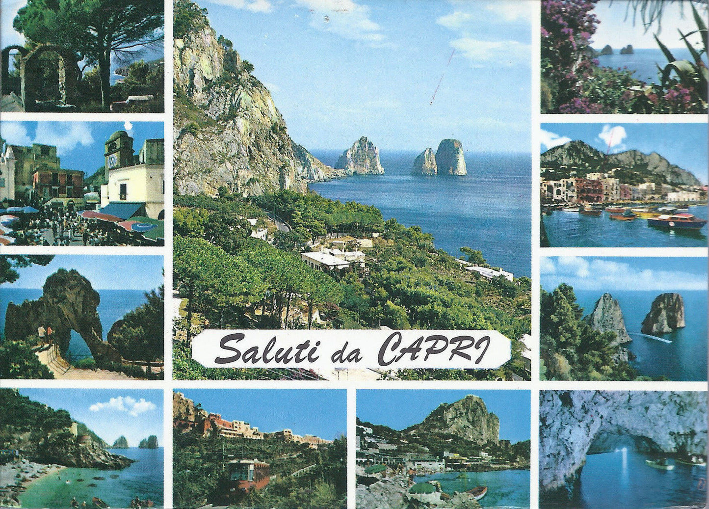 CAPRI - SALUTI - 11 VEDUTINE - V1988