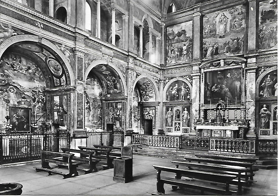 MILANO - CHIESA DI S. MAURIZIO AL MONASTERO MAGGIORE - INTERNO - NV
