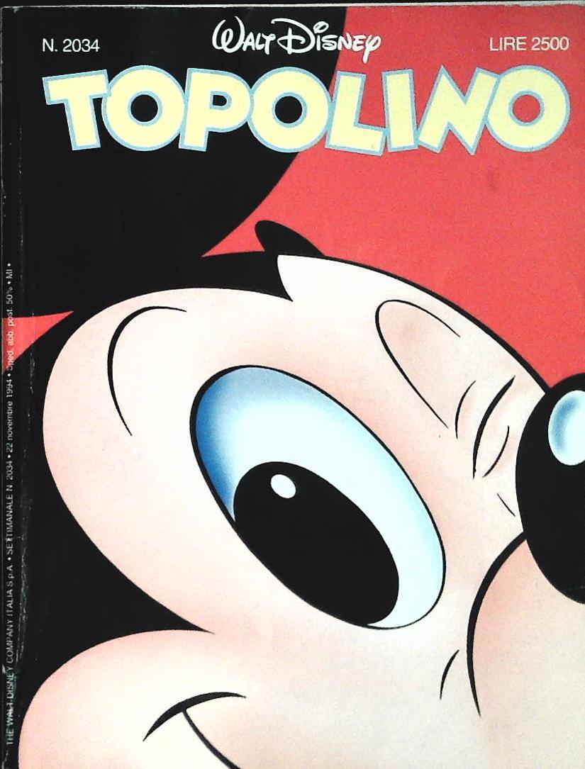 TOPOLINO N. 2034 - 22 NOVEMBRE 1994