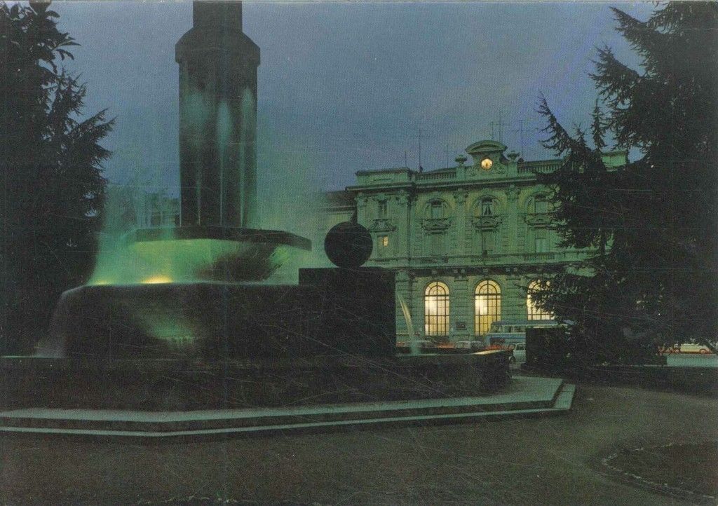 CUNEO -STAZIONE - NOTTURNO - V1966