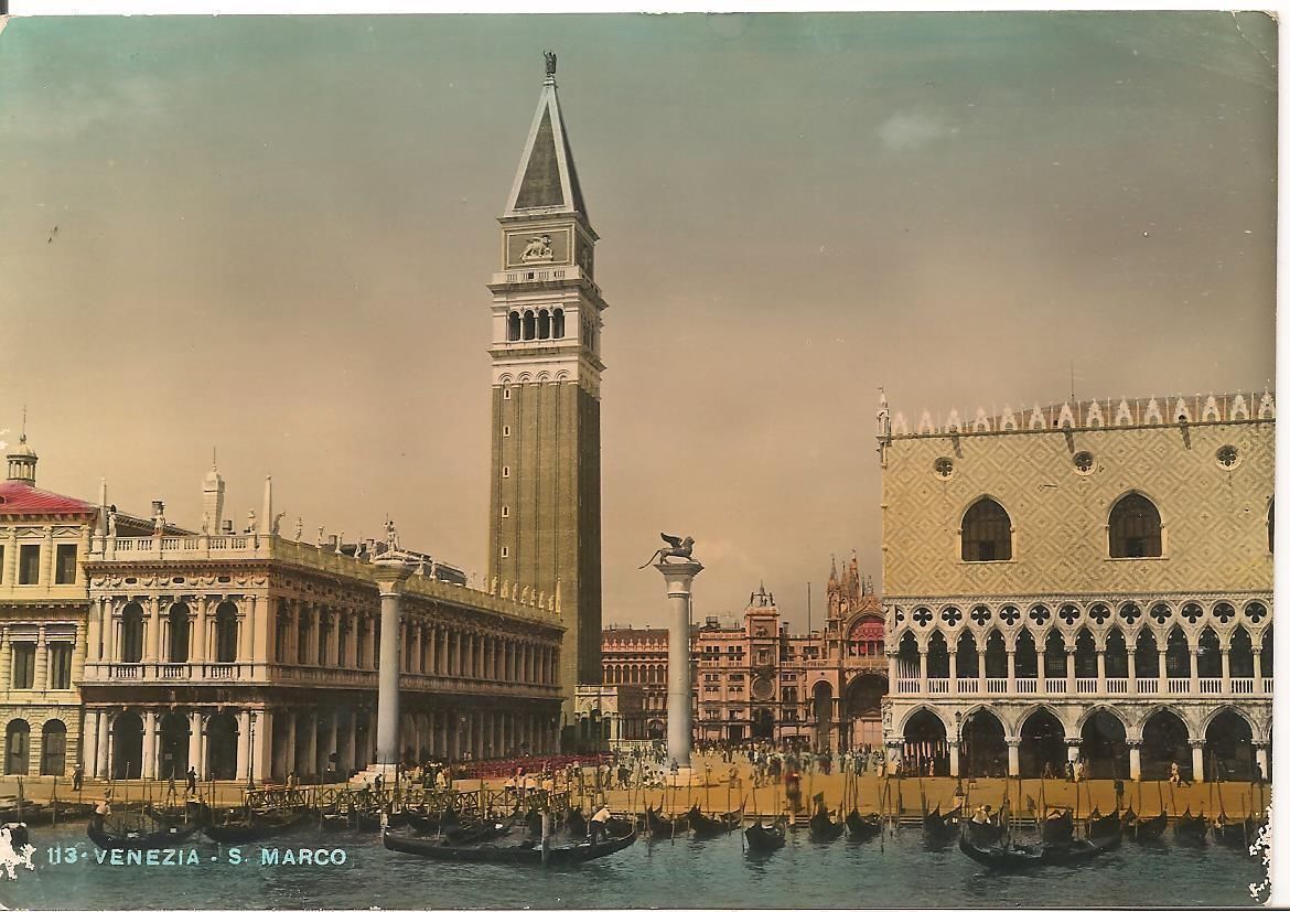 VENEZIA - SAN MARCO - ACQUARELLATA - V1951