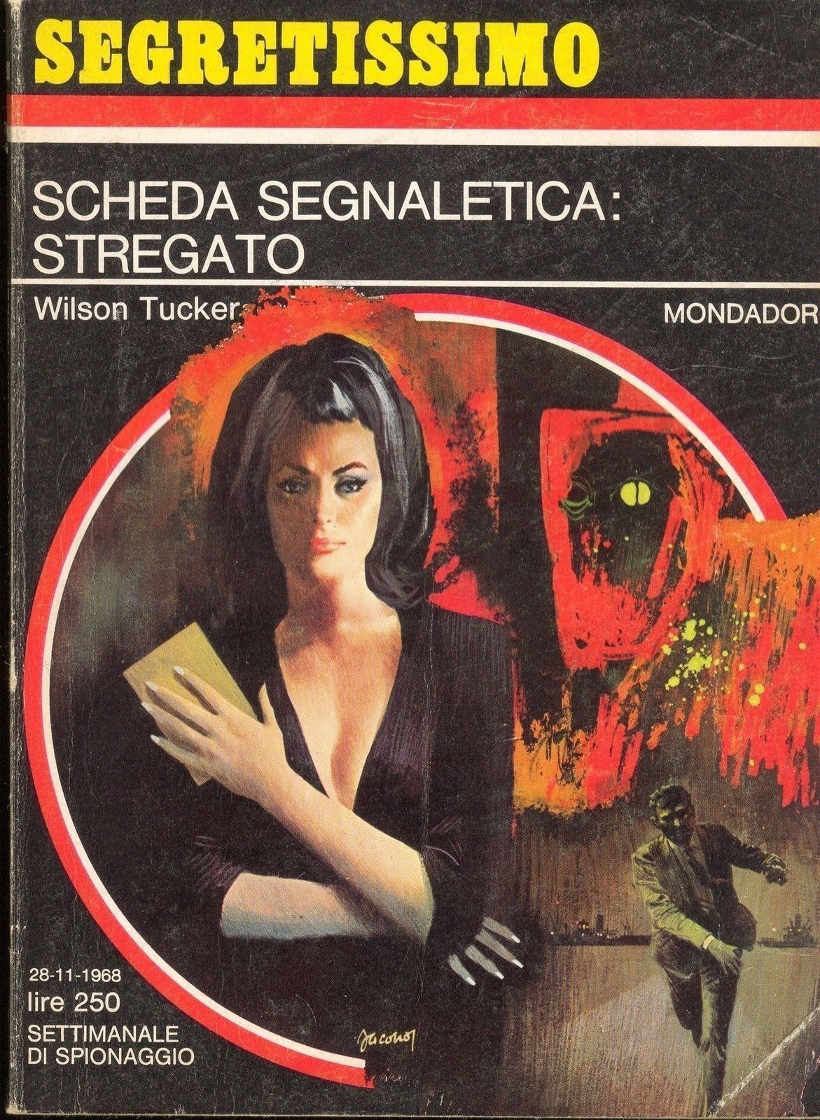 SCHEDA SEGNALETICA: STREGATO - WILSON TUCKER