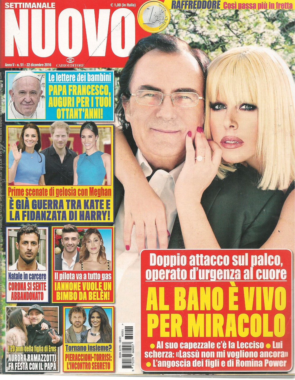 SETTIMANALE NUOVO N. 51 - 22 DICEMBRE 2016 AL BANO CORONA IANNONE - OUTLET