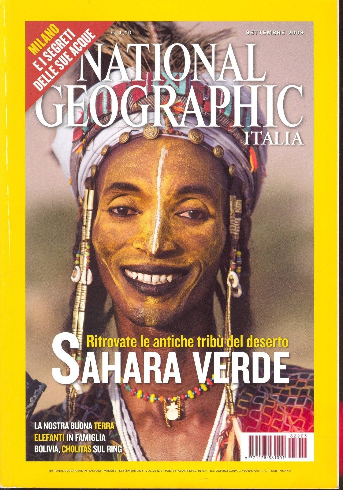 NATIONAL GEOGRAPHIC ITALIA - SETTEMBRE 2008