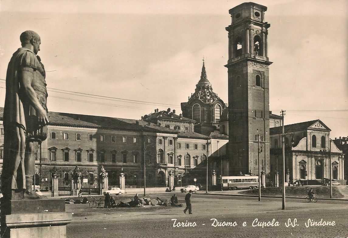 TORINO - DUOMO E CUPOLA SS SINDONE - 1963 -