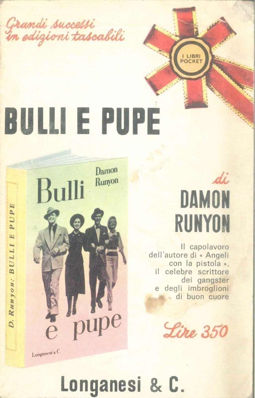 BULLI E PUPE - DAMON RUNYON
