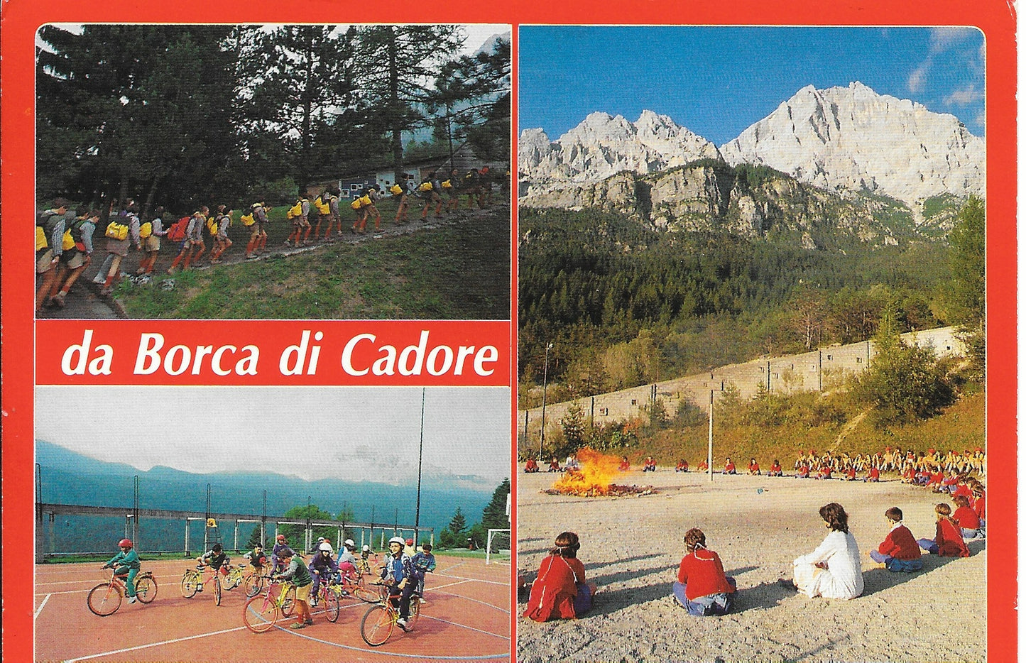 DA BORCA DI CADORE - 3 VEDUTE - V1991