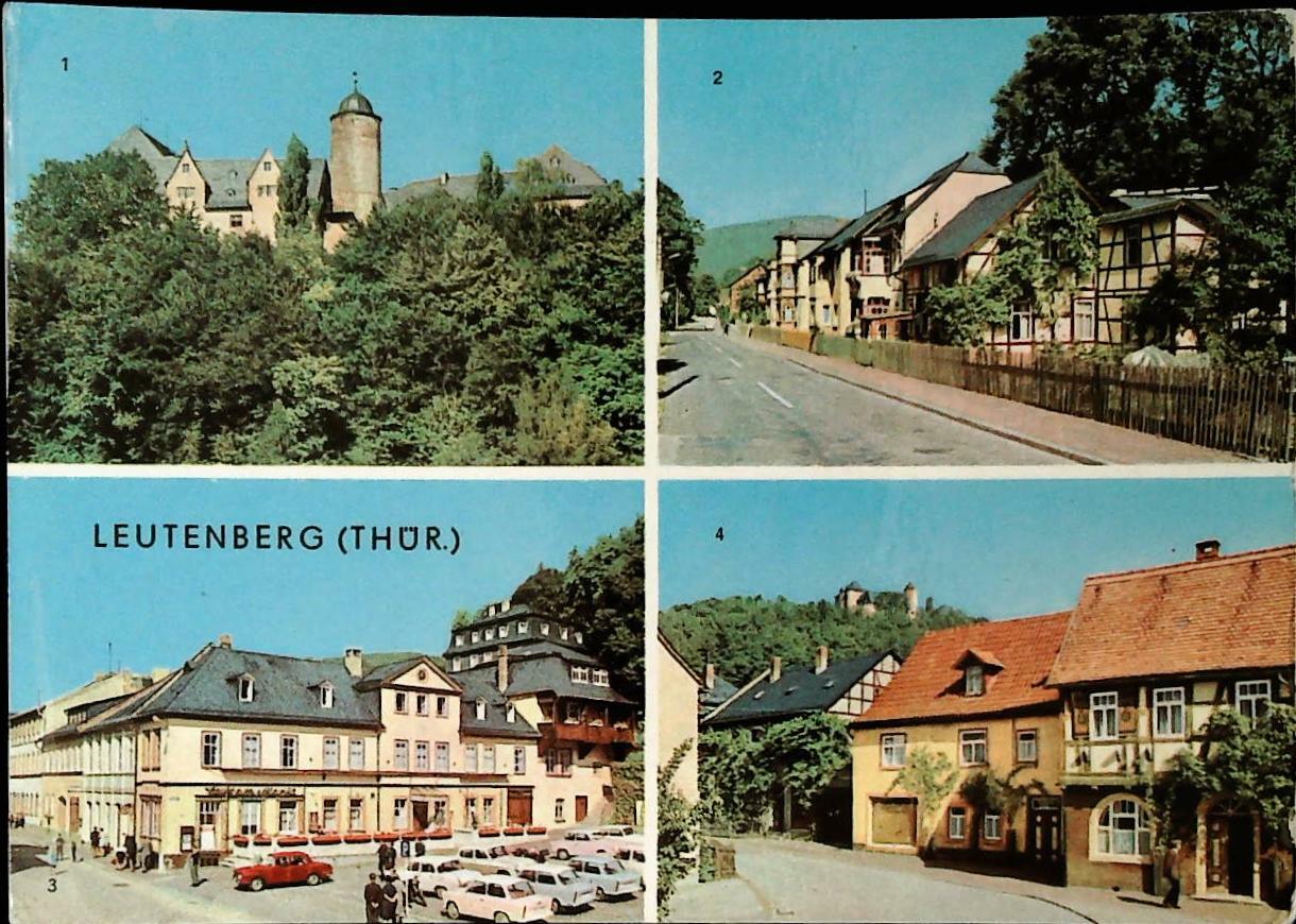 LEUTENBERG - GERMANIA - QUATTRO VEDUTE - NV