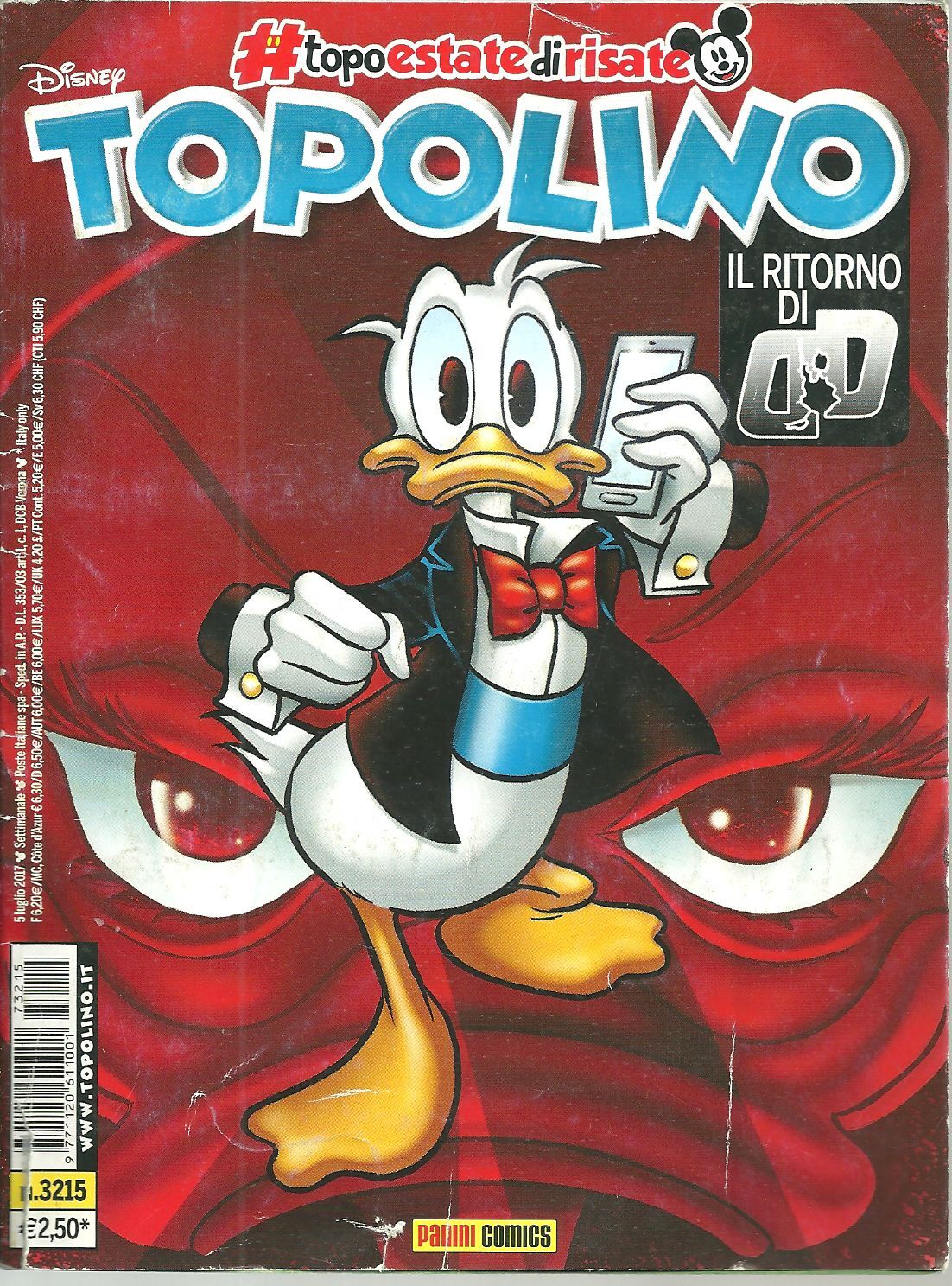 TOPOLINO N. 3215 - 5 LUGLIO 2017