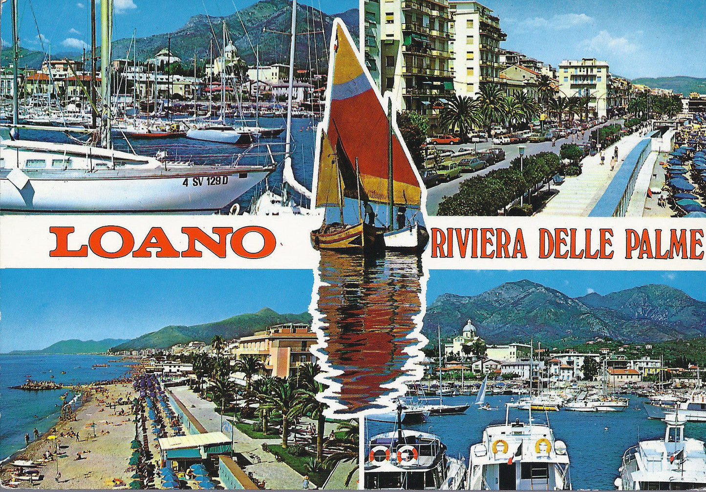 LOANO - RIVIERA DELLE PALME - 4 VEDUTE - V1994