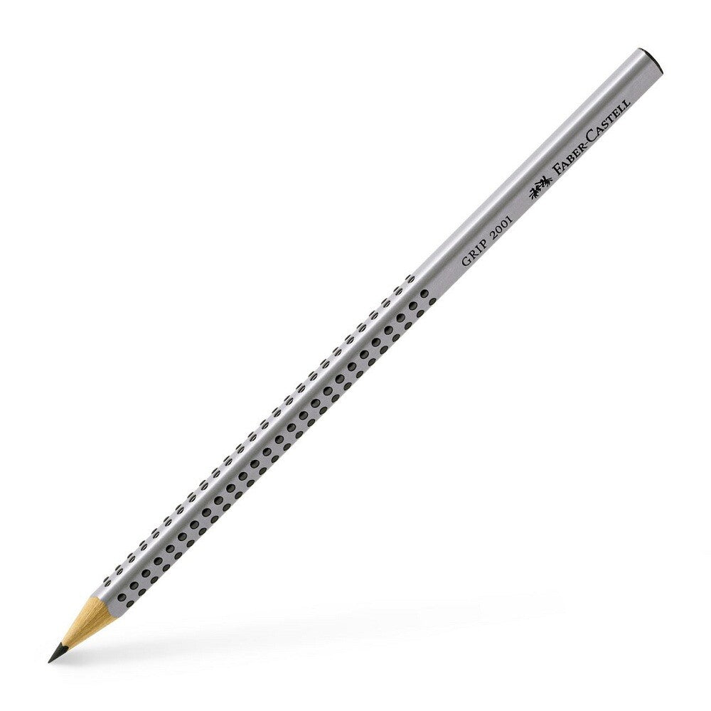MATITA FABER-CASTELL SERIE GRIP 2001 - GRADAZIONE 2H - CONFEZIONE QUATTRO PEZZI