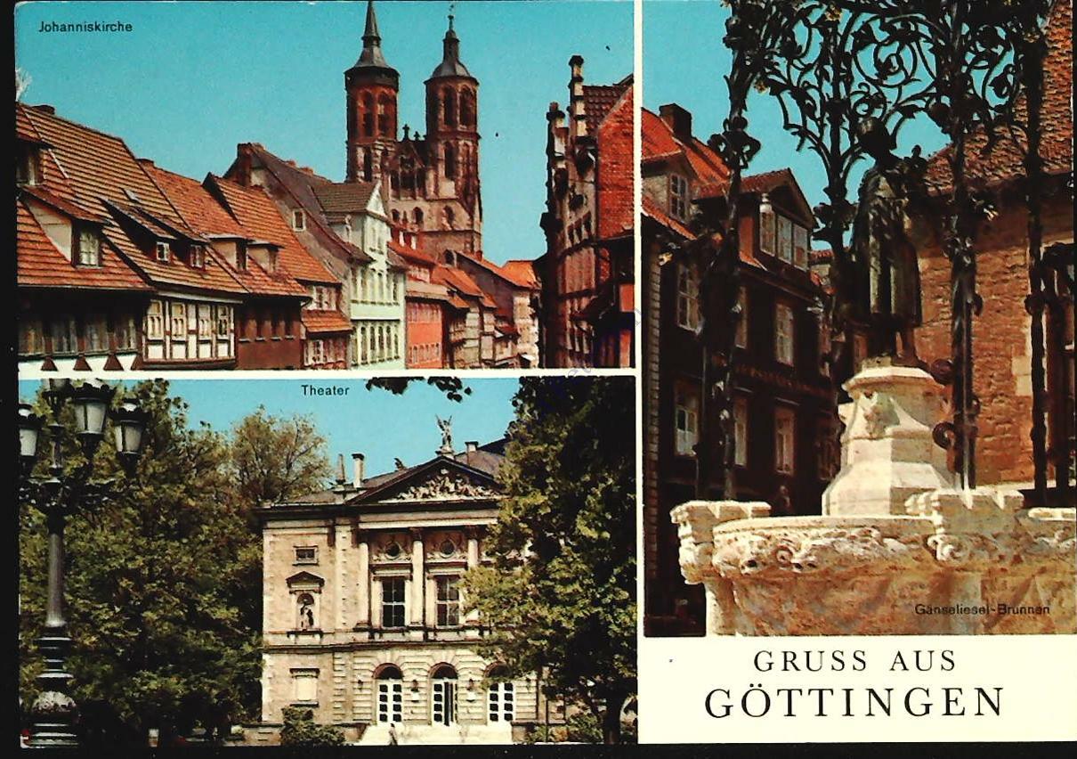 GRUSS AUS GOTTINGEN - TRE VEDUTE - V1971