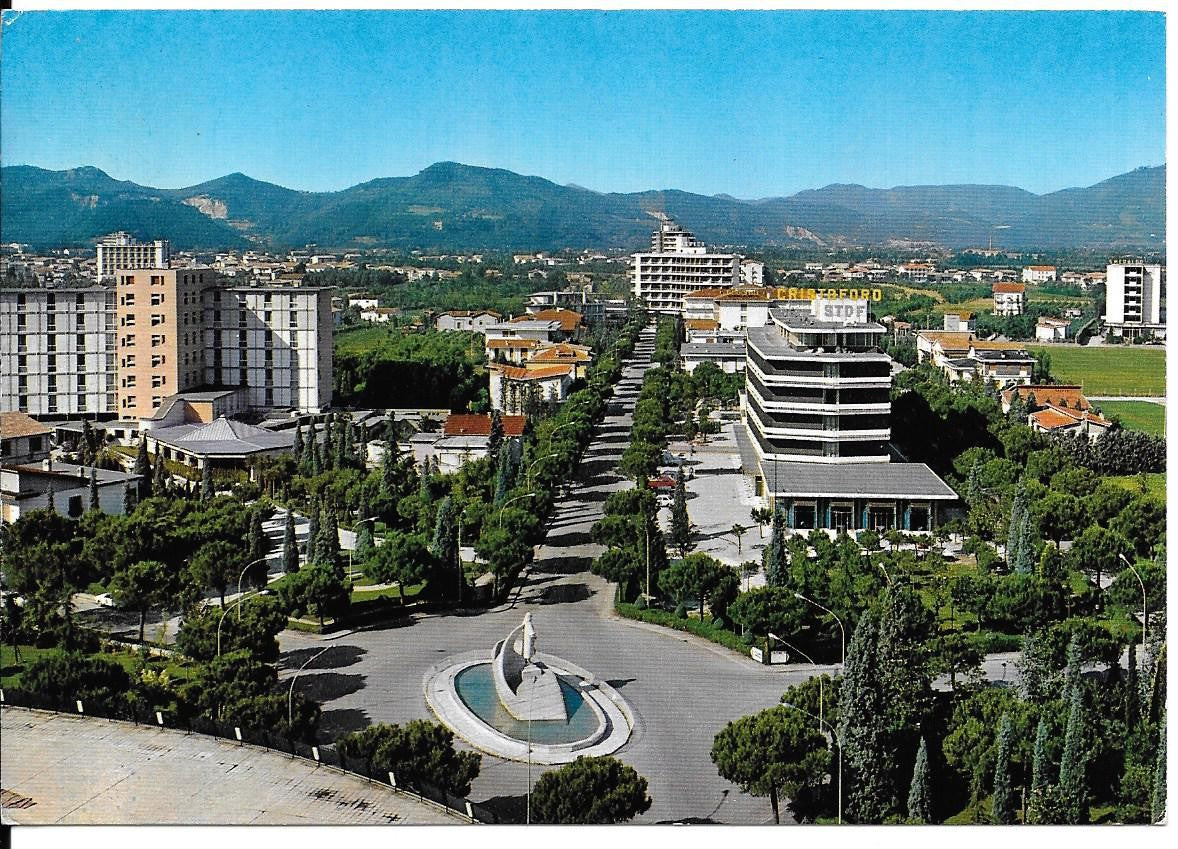ABANO TERME - PIAZZALE CRISTOFORO COLOMBO - V1971