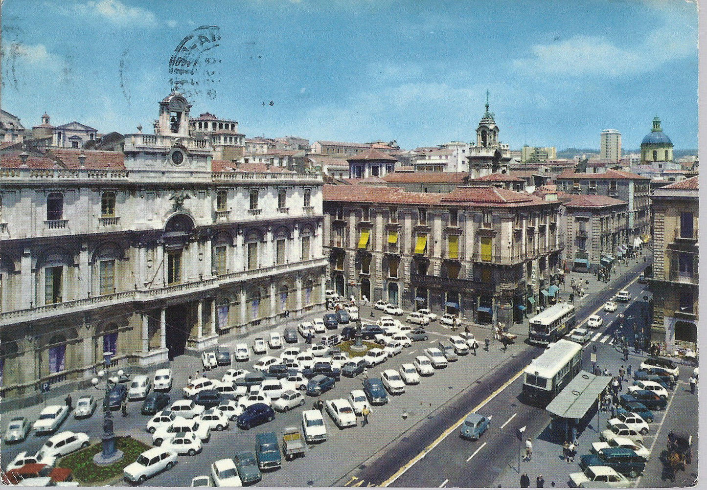 CATANIA - PIAZZA DELL'UNIVERSITA' - V 1968 - FG -