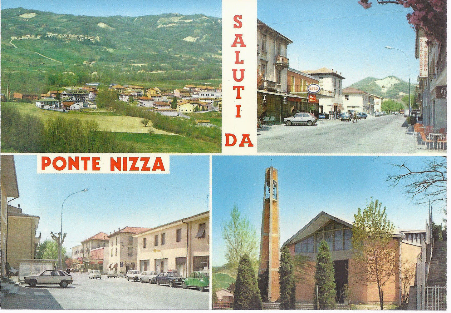 PONTE NIZZA - SALUTI - 4 VEDUTE - NV - FG