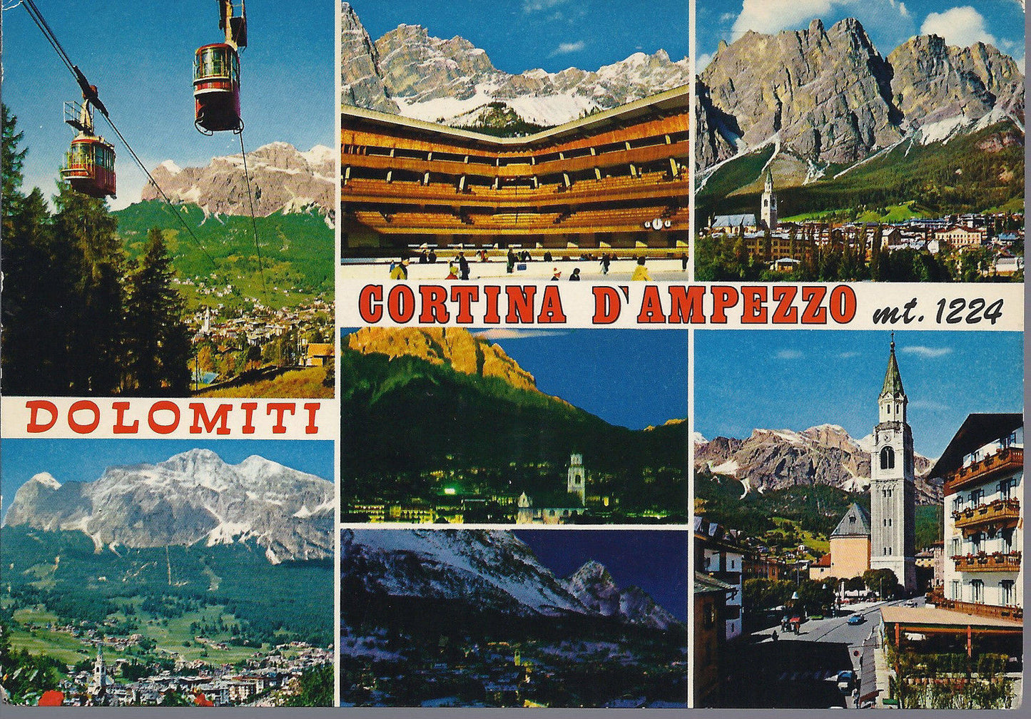 CORTINA D'AMPEZZO - VEDUTINE - V 1981 - FG