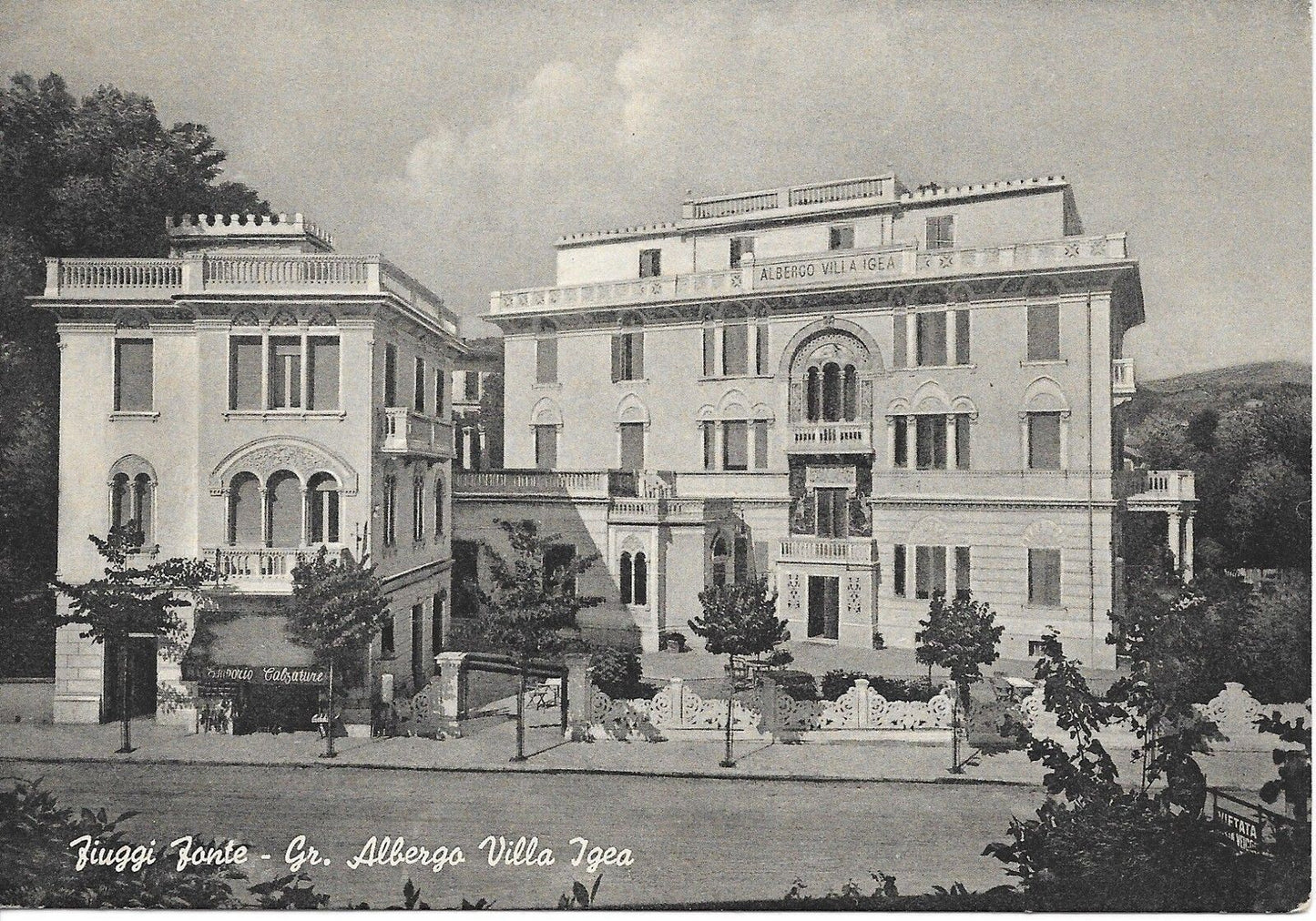 FIUGGI FONTE - GR. ALBERGO VILLA IGEA - V1957
