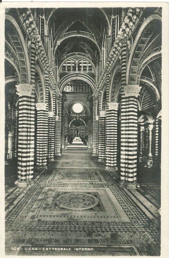 SIENA - CATTEDRALE - INTERNO - NV